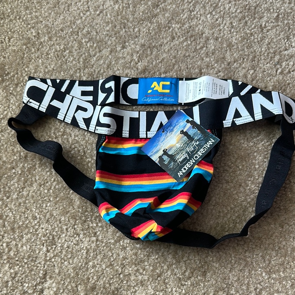 Andrew Christian California Stripe Jock